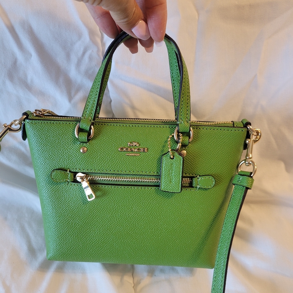 Coach Green Mini Crossbody Bag